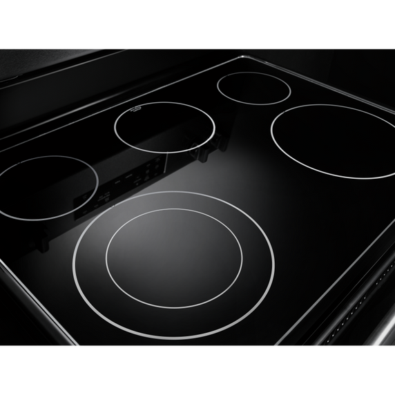 Maytag® 30-Inch Wide Electric Range With Shatter-Resistant Cooktop - 5.3 Cu. Ft. YMER6600FZ