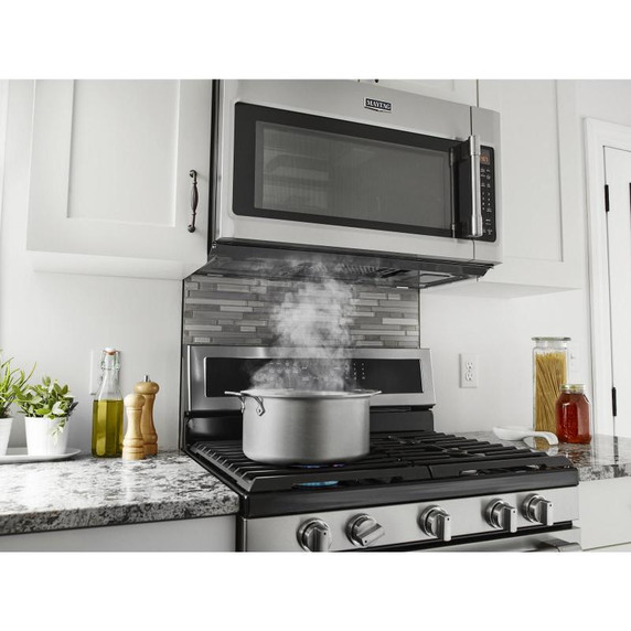 Maytag® 30-INCH WIDE GAS RANGE WITH TRUE CONVECTION AND POWER PREHEAT - 5.8 CU. FT. MGR8800FZ