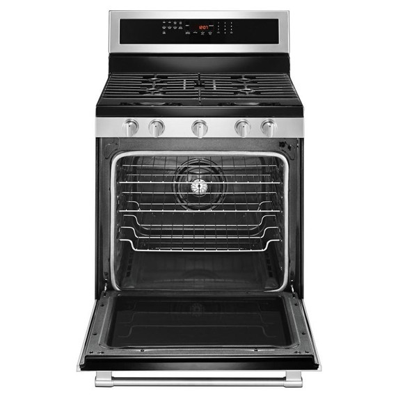 Maytag® 30-INCH WIDE GAS RANGE WITH TRUE CONVECTION AND POWER PREHEAT - 5.8 CU. FT. MGR8800FZ