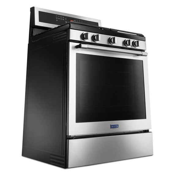Maytag® 30-INCH WIDE GAS RANGE WITH TRUE CONVECTION AND POWER PREHEAT - 5.8 CU. FT. MGR8800FZ