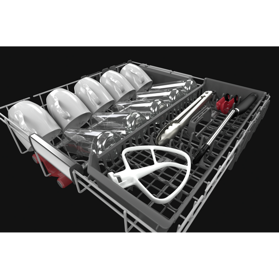 Kitchenaid® 44 dBA Dishwasher with FreeFlex™ Third Rack and LED Interior Lighting KDPM804KPS