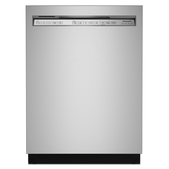 Kitchenaid® 44 dBA Dishwasher in PrintShield™ Finish with FreeFlex™ Third Rack KDFM404KPS