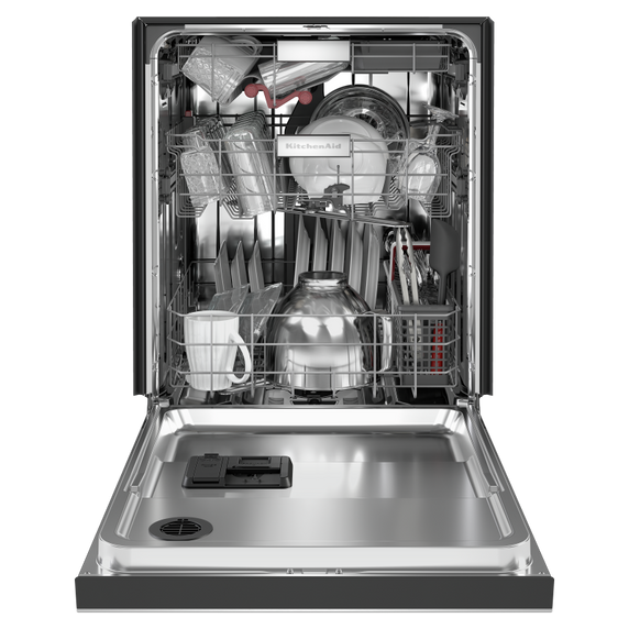 Kitchenaid® 44 dBA Dishwasher in PrintShield™ Finish with FreeFlex™ Third Rack KDFM404KPS