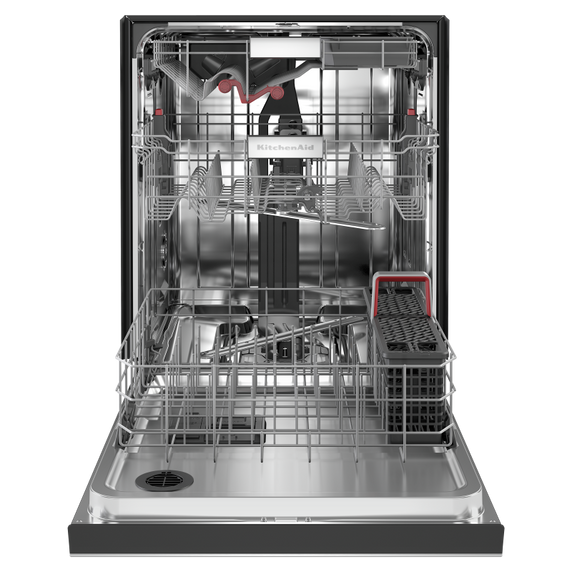 Kitchenaid® 44 dBA Dishwasher in PrintShield™ Finish with FreeFlex™ Third Rack KDFM404KPS