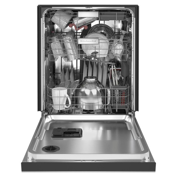 Kitchenaid® 44 dBA Dishwasher in PrintShield™ Finish with 360° Max Jets™ Third Rack KDFM404KPS
