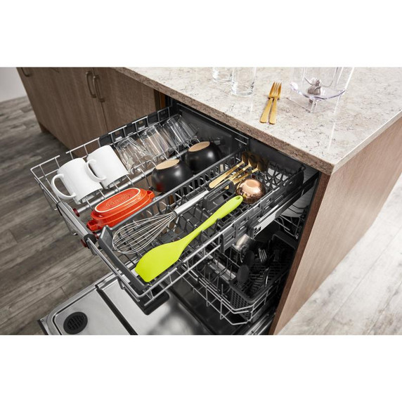 Kitchenaid® 360° Max Jets™ Third Rack Dishwasher with Fan-Enabled ProDry™ System, 44 dBA KDTM604KPS Kitchenaid® 360° Max Jets™ Third Rack Dishwasher with Fan-Enabled ProDry™ System, 44 dBA KDTM604KPS