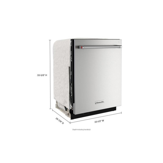Kitchenaid® 360° Max Jets™ Third Rack Dishwasher with Fan-Enabled ProDry™ System, 44 dBA KDTM604KPS Kitchenaid® 360° Max Jets™ Third Rack Dishwasher with Fan-Enabled ProDry™ System, 44 dBA KDTM604KPS
