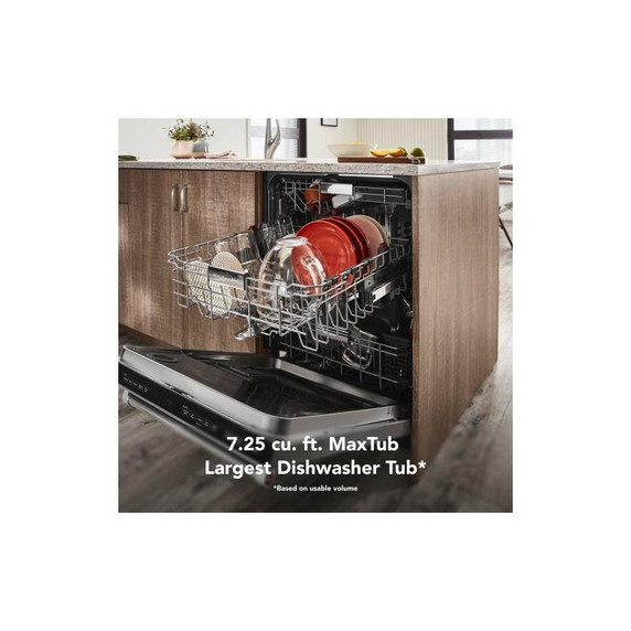 Kitchenaid® 360° Max Jets™ Third Rack Dishwasher with Fan-Enabled ProDry™ System, 44 dBA KDTM604KPS Kitchenaid® 360° Max Jets™ Third Rack Dishwasher with Fan-Enabled ProDry™ System, 44 dBA KDTM604KPS