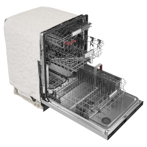 Kitchenaid® 44 dBA Dishwasher in PrintShield™ Finish with FreeFlex™ Third Rack KDTM604KPS