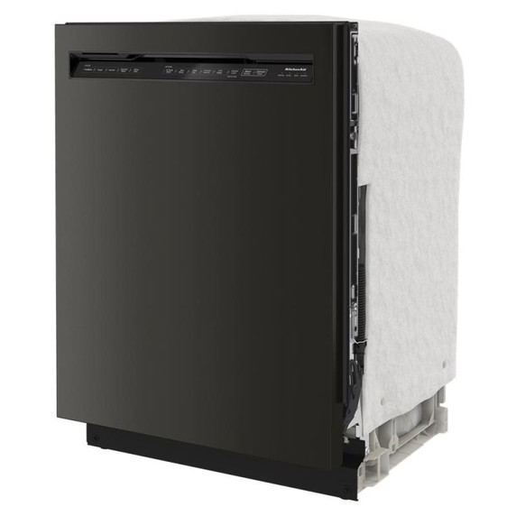 Kitchenaid® 39 dBA Dishwasher in PrintShield™ Finish with Third Level Utensil Rack KDFE204KBS