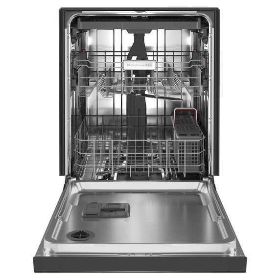 Kitchenaid® 39 dBA Dishwasher in PrintShield™ Finish with Third Level Utensil Rack KDFE204KBS Kitchenaid® 39 dBA Dishwasher in PrintShield™ Finish with Third Level Utensil Rack KDFE204KBS