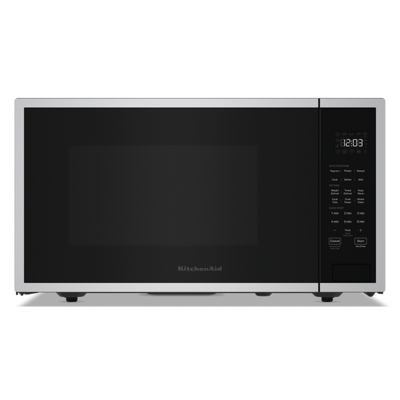 Kitchenaid® 1.6 Cu. Ft. Countertop Microwave with Auto Functions. YKMCS122PPS