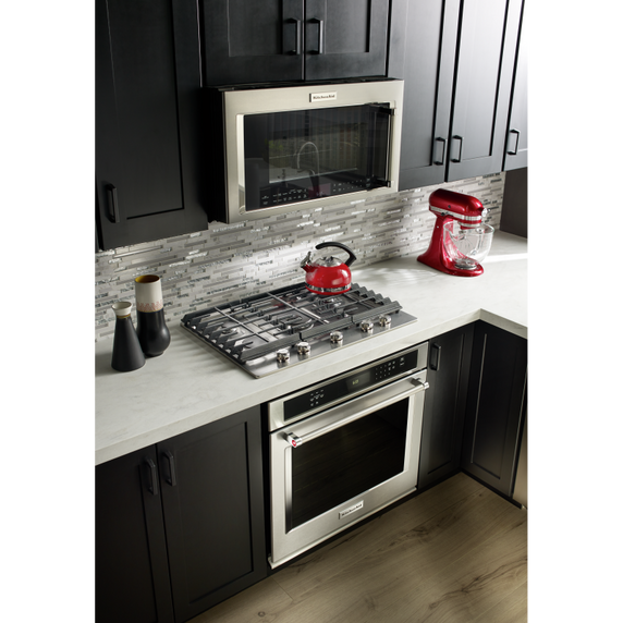 Kitchenaid® 30 Single Wall Oven with Even-Heat™ True Convection KOSE500ESS