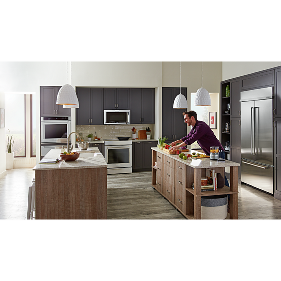 Kitchenaid® 30 Single Wall Oven with Even-Heat™ True Convection KOSE500ESS