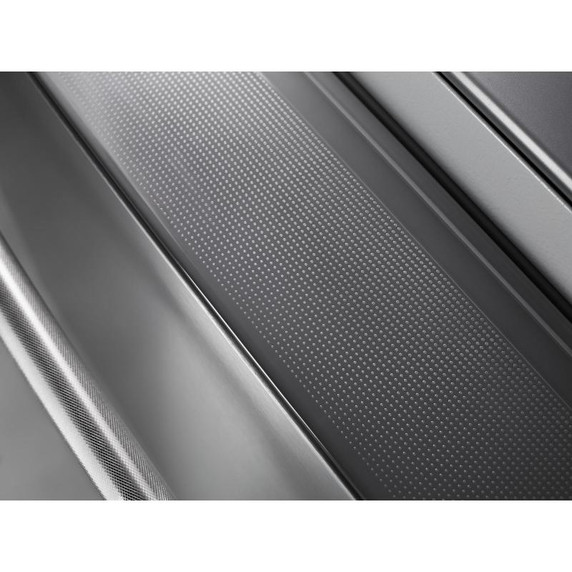 Kitchenaid® 23.8 cu. ft. 36" Counter-Depth French Door Platinum Interior Refrigerator with PrintShield™ Finish KRFC704FPS