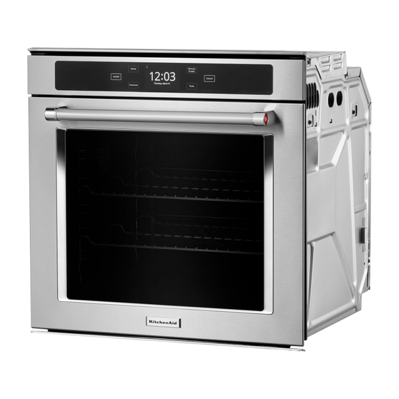 Kitchenaid® 24 Smart Single Wall Oven with True Convection YKOSC504PPS