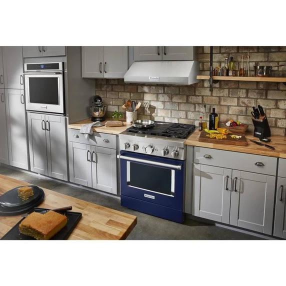 Kitchenaid® 30" 585 CFM Motor Class Commercial-Style Under-Cabinet Range Hood System KVUC600KSS