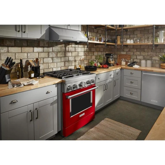 Kitchenaid® 30" 585 CFM Motor Class Commercial-Style Under-Cabinet Range Hood System KVUC600KSS