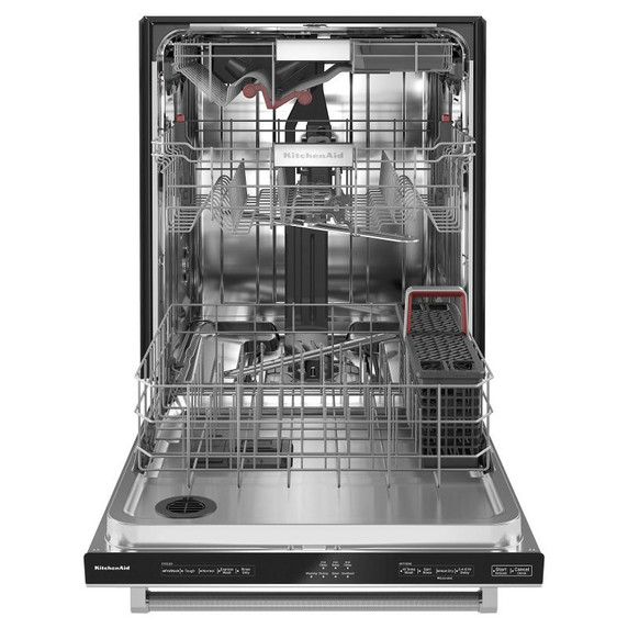 Kitchenaid® 44 dBA Dishwasher in PrintShield™ Finish with 360° Max Jets™ Third Rack KDTM404KPS