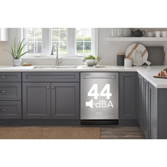 Kitchenaid® 44 dBA Dishwasher in PrintShield™ Finish with 360° Max Jets™ Third Rack KDTM404KPS Kitchenaid® 44 dBA Dishwasher in PrintShield™ Finish with 360° Max Jets™ Third Rack KDTM404KPS