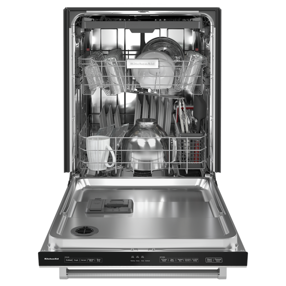 Kitchenaid® 39 dBA Dishwasher in PrintShield™ Finish with Third Level Utensil Rack KDTE204KPS