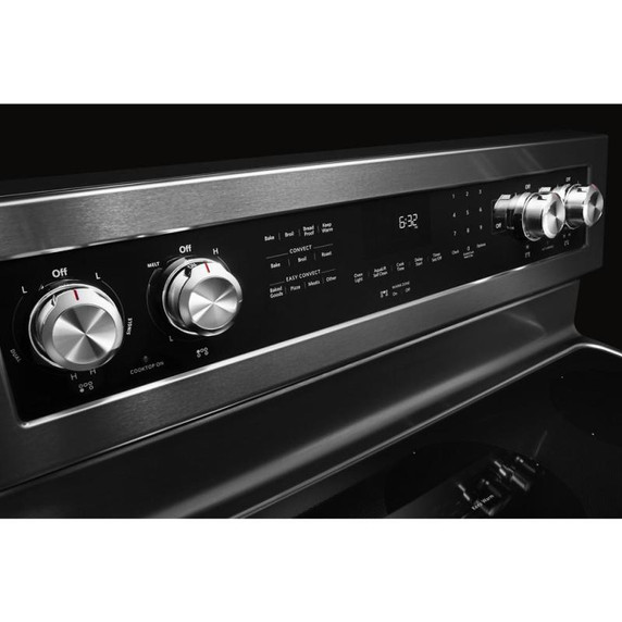 Kitchenaid® 30-Inch 5-Element Electric Convection Range YKFEG500ESS