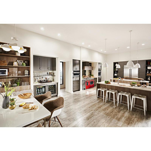 KitchenAid® 48'' Smart Commercial-Style Dual Fuel Range with Griddle KFDC558JPA