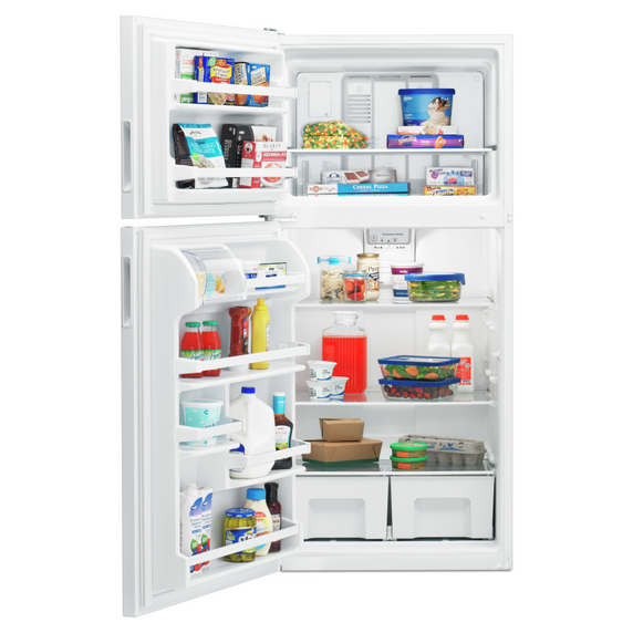 Amana® 30-inch Wide Top-Freezer Refrigerator with Glass Shelves  - 18 cu. ft. ART318FFDS