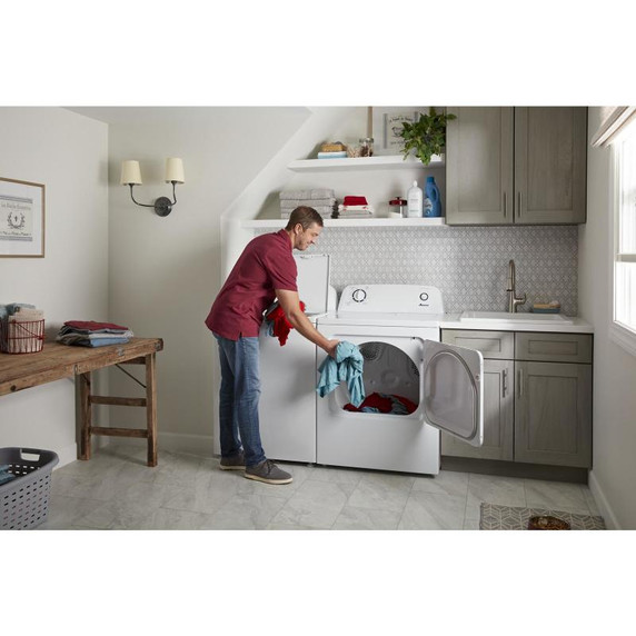 Amana® 4.4 cu. ft. Top-Load Washer with High Efficiency Agitator NTW4519JW Amana® 4.4 cu. ft. Top-Load Washer with High Efficiency Agitator NTW4519JW