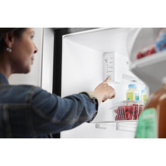 Amana® 33-inch Side-by-Side Refrigerator with Dual Pad External Ice and Water Dispenser ASI2175GRS