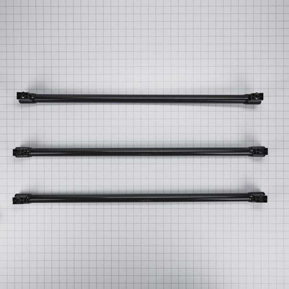 French Door Refrigerator Handle Kit, Black W10716730