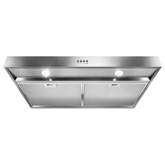 Whirlpool® 24" Range Hood with Dishwasher-Safe Full-Width Grease Filters WVU37UC4FS Whirlpool® 24" Range Hood with Dishwasher-Safe Full-Width Grease Filters WVU37UC4FS