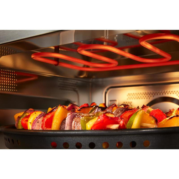KitchenAid® Countertop Microwave with Air Fry Function KMCS522RPS