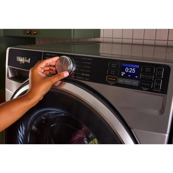 Whirlpool® 5.8 cu. ft. Smart Front Load ENERGY STAR® Certified Washer with FreshFlow™ Vent System and AI Intelligent Wash WFW6720RU