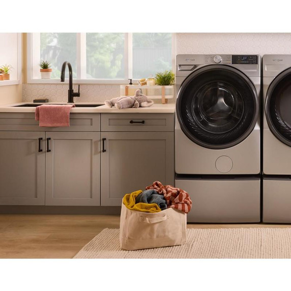 Whirlpool® 5.2 cu. ft. Smart Front Load ENERGY STAR® Certified Washer with FreshFlow™ Vent System WFW5720RR