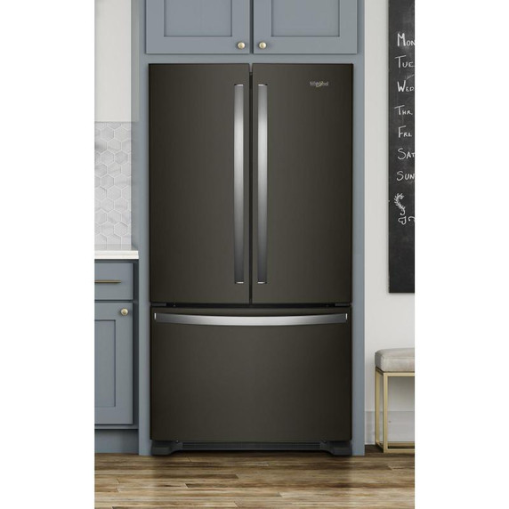 Whirlpool® 36-Inch Wide Counter-Depth French Door Bottom Mount Refrigerator - 20 cu. ft. WRFC2036RV Whirlpool® 36-Inch Wide Counter-Depth French Door Bottom Mount Refrigerator - 20 cu. ft. WRFC2036RV