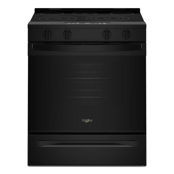 Whirlpool® 30-inch Electric Range with Air Cooking Technology YWSES5030SB Whirlpool® 30-inch Electric Range with Air Cooking Technology YWSES5030SB