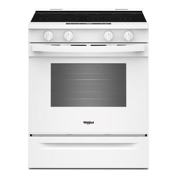 Whirlpool® 30-inch Electric Range with Air Cooking Technology YWSES5030SW Whirlpool® 30-inch Electric Range with Air Cooking Technology YWSES5030SW