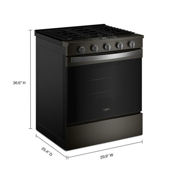 Whirlpool® 30-inch Gas Range with Air Cooking Technology WSGS5030SV