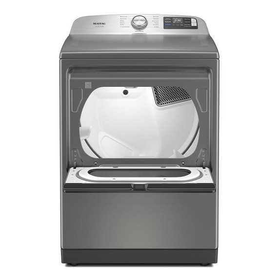 Maytag® 7.4 Cu. Ft. Pet Pro Top Load Electric Dryer with Extra Power and Sanitize Cycle YMED7205RR Maytag® 7.4 Cu. Ft. Pet Pro Top Load Electric Dryer with Extra Power and Sanitize Cycle YMED7205RR