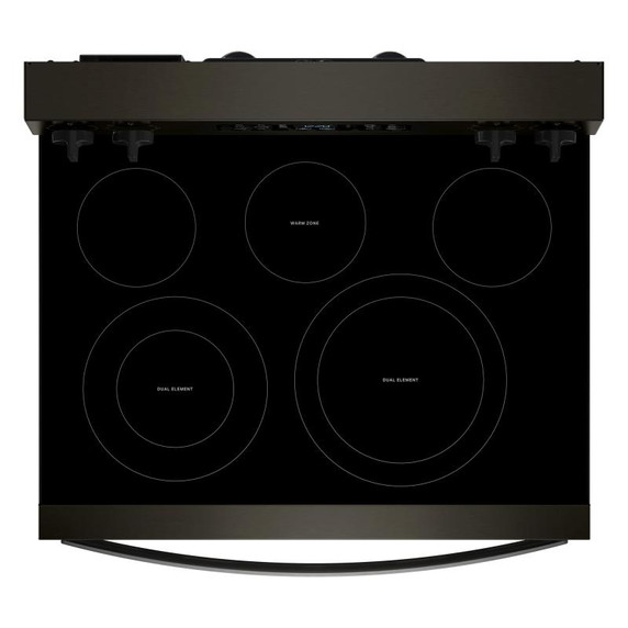 Whirlpool® 30-inch Electric Range with Air Cooking Technology YWFES5730SV Whirlpool® 30-inch Electric Range with Air Cooking Technology YWFES5730SV