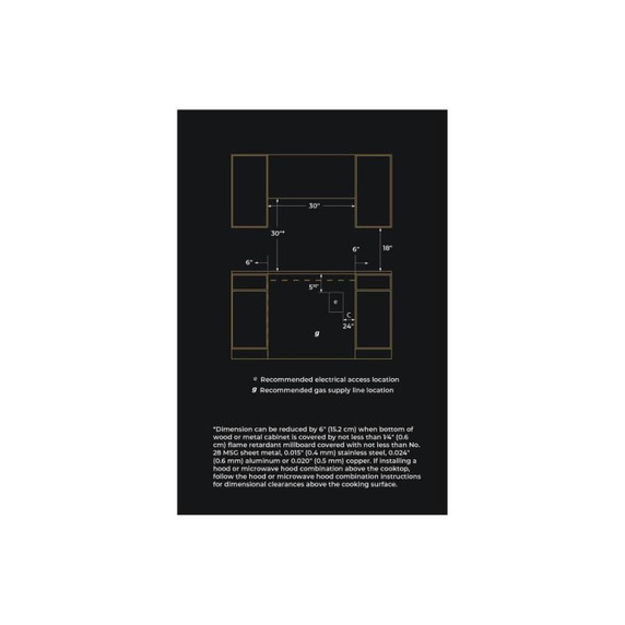 Jennair® 30", 5-Burner Gas Cooktop JGC7530BS