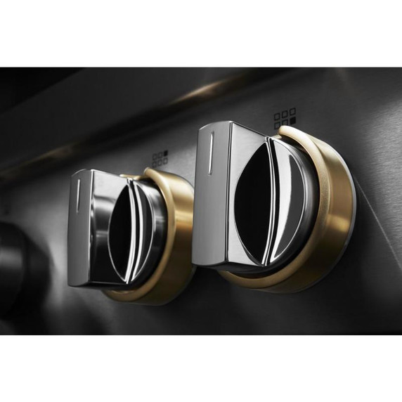 Jennair® 48" RISE™ Gas Professional-Style Rangetop with Chrome-Infused Griddle and Gas Grill JGCP748HL