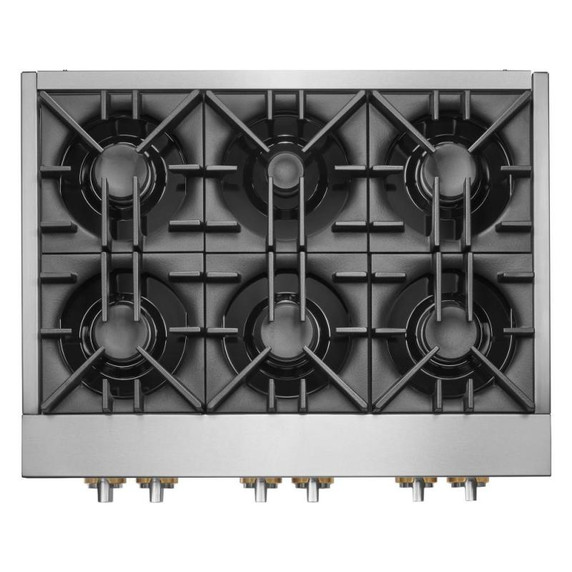 Jennair® 36" RISE™ Gas Professional-Style Rangetop JGCP436HL