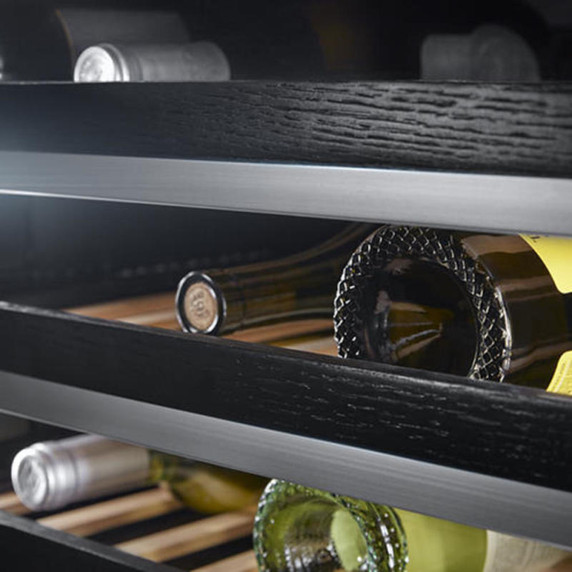 Jennair® NOIR™ 24" Built-In Undercounter Wine Cellar, Left Swing JUWFL242HM