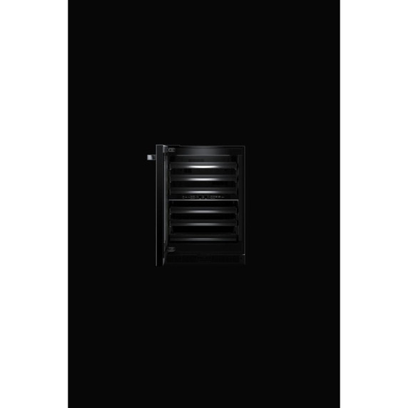 Jennair® NOIR™ 24" Built-In Undercounter Wine Cellar, Left Swing JUWFL242HM
