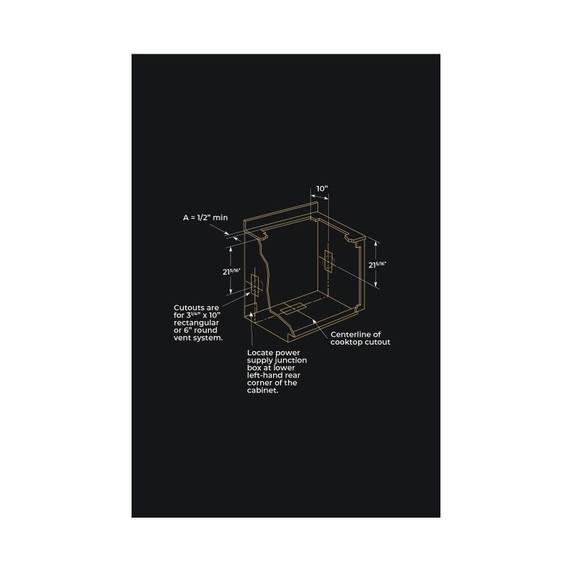 Jennair® Telescoping Downdraft Ventilation, 30" JXD7030YS