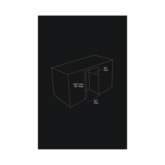 Jennair® NOIR™ 24" Under Counter Glass Door Refrigerator, Right Swing JUGFR242HM