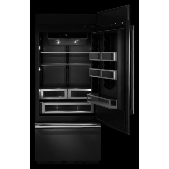 Jenn-Air® 36” Fully Integrated Built-In Bottom-Freezer Refrigerator (Right-Hand Door Swing) JB36NXFXRE