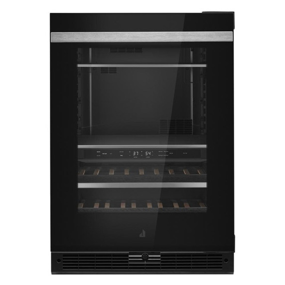 Jennair® NOIR™ 24" Built-In Undercounter Beverage Center, Right Swing JUBFR242HM